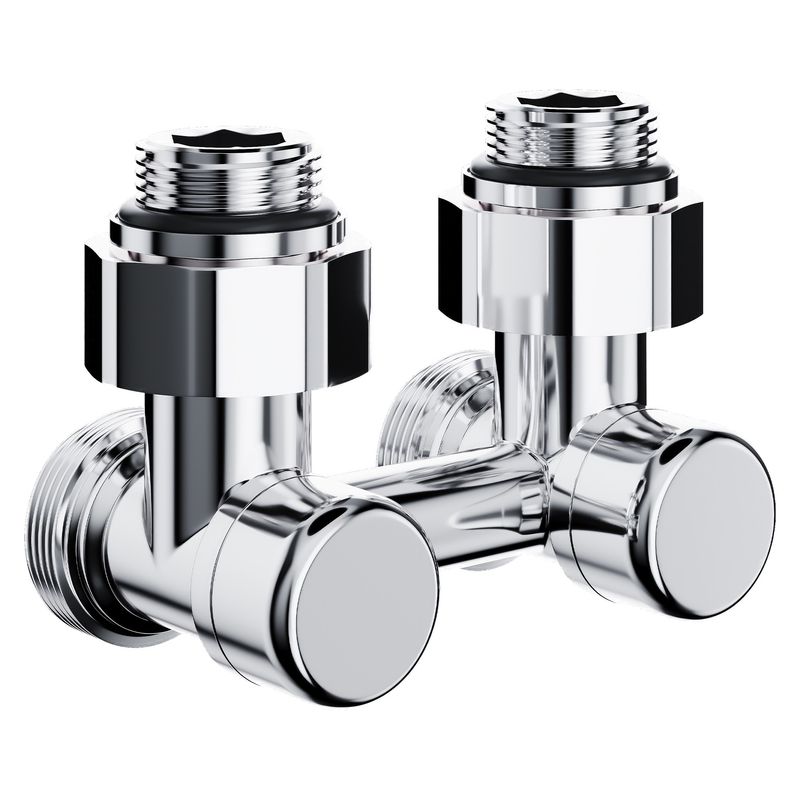 Узел нижнего подключения Royal Thermo Design угловой 1/2"х3/4" EK (хром) RANDU11234CH