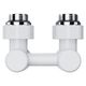 Узел нижнего подключения Royal Thermo Design угловой 1/2"х3/4" EK (белый) RANDU11234WH