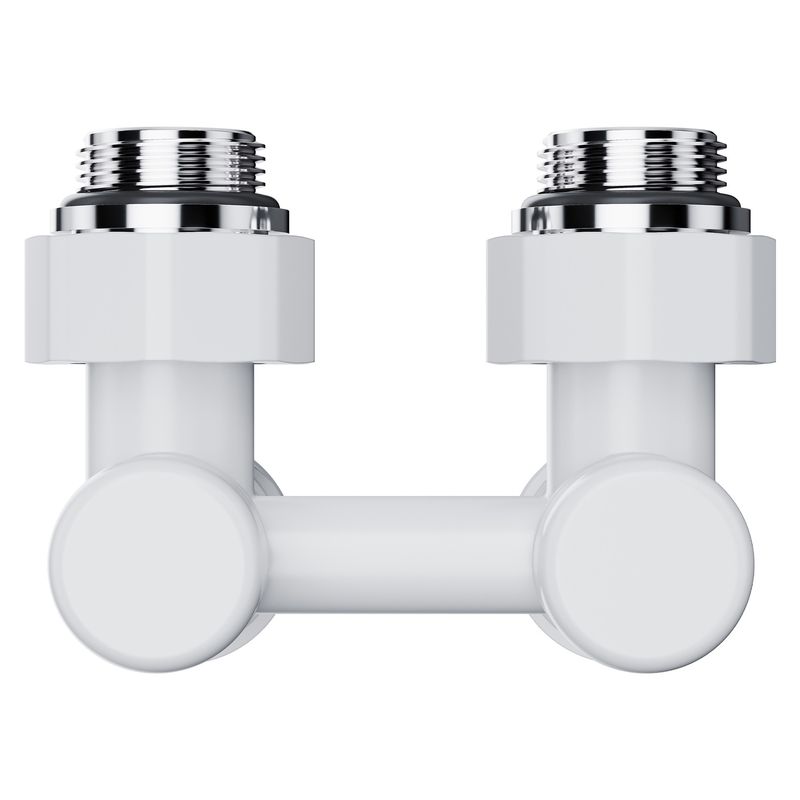 Узел нижнего подключения Royal Thermo Design угловой 1/2"х3/4" EK (белый) RANDU11234WH