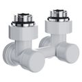Узел нижнего подключения Royal Thermo Design угловой 1/2"х3/4" EK (белый) RANDU11234WH