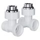 Узел нижнего подключения Royal Thermo Design угловой 1/2"х3/4" EK (белый) RANDU11234WH