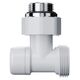 Узел нижнего подключения Royal Thermo Design угловой 1/2"х3/4" EK (белый) RANDU11234WH
