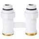 Узел нижнего подключения Royal Thermo прямой 1/2"х3/4" EK (белый) RANPP11234WH