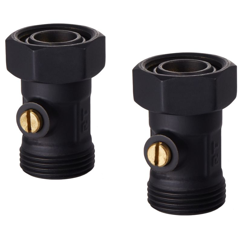 Набор нижнего подключения Royal Thermo RANPP13434BL прямой раздельный 3/4×3/4ЕК (черный)