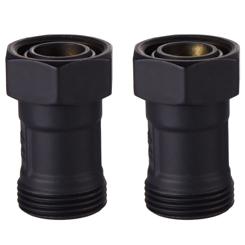 Набор нижнего подключения Royal Thermo RANPP13434BL прямой раздельный 3/4×3/4ЕК (черный)