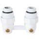 Узел нижнего подключения Royal Thermo угловой 1/2"х3/4" EK (белый) RANPU11234WH