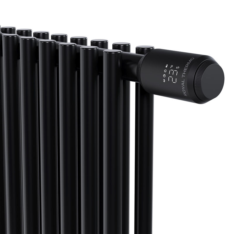 Термостат радиаторный электронный Royal Thermo Smart Heat 2.0, черный RATESH23015BL