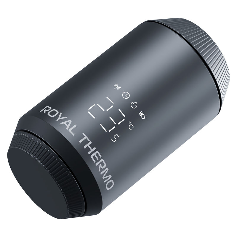 Термостат радиаторный электронный Royal Thermo Smart Heat 2.0, черный RATESH23015BL