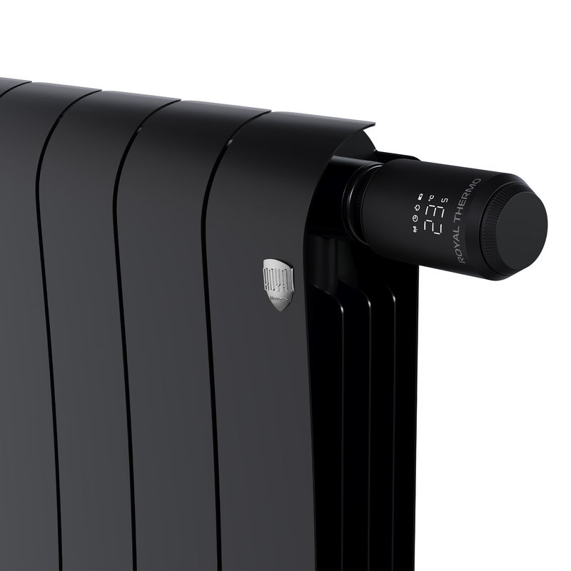 Термостат радиаторный электронный Royal Thermo Smart Heat 2.0, черный RATESH23015BL