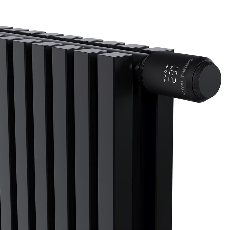 Термостат радиаторный электронный Royal Thermo Smart Heat 2.0, черный RATESH23015BL