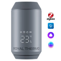 Термостат радиаторный электронный Royal Thermo Smart Heat 2.0, серебристый RATESH23015SS — 1