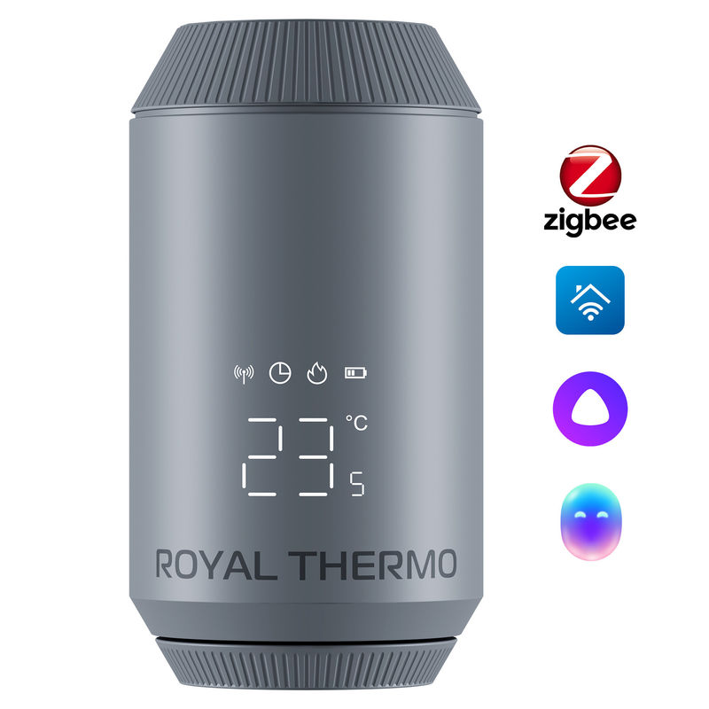 Термостат радиаторный электронный Royal Thermo Smart Heat 2.0, серебристый RATESH23015SS