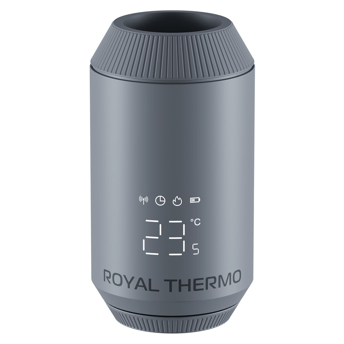 Термостат радиаторный электронный Royal Thermo Smart Heat 2.0, серебристый RATESH23015SS
