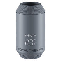 Термостат радиаторный электронный Royal Thermo Smart Heat 2.0, серебристый RATESH23015SS — 2
