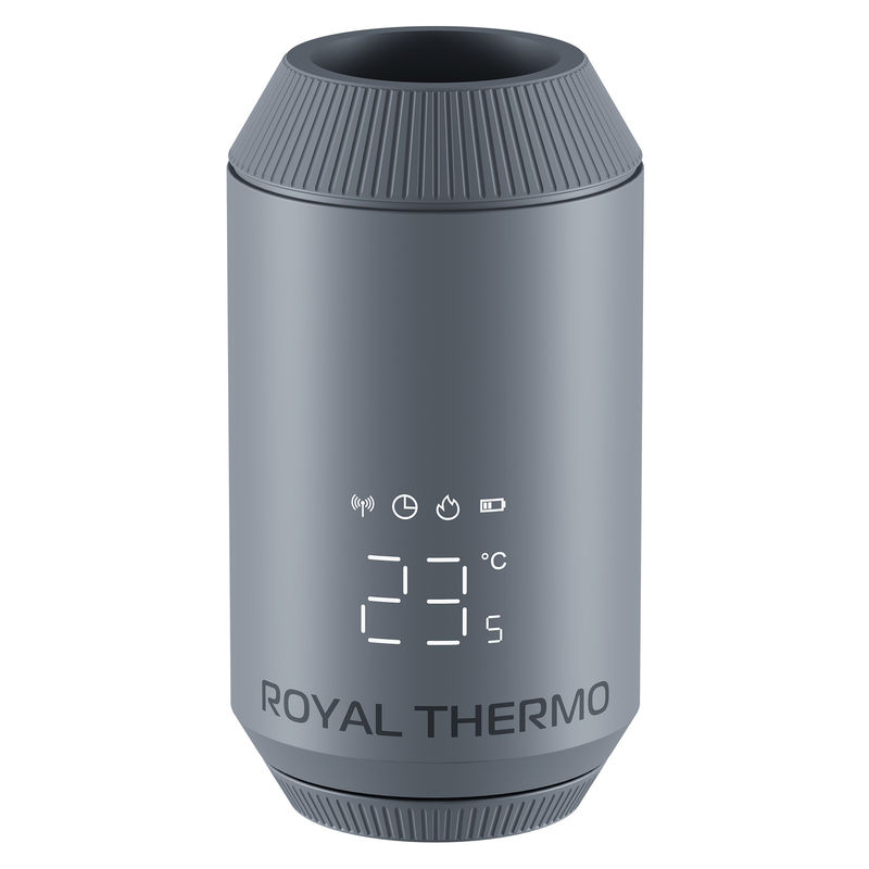 Термостат радиаторный электронный Royal Thermo Smart Heat 2.0, серебристый RATESH23015SS