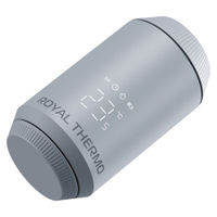 Термостат радиаторный электронный Royal Thermo Smart Heat 2.0, серебристый RATESH23015SS — 4