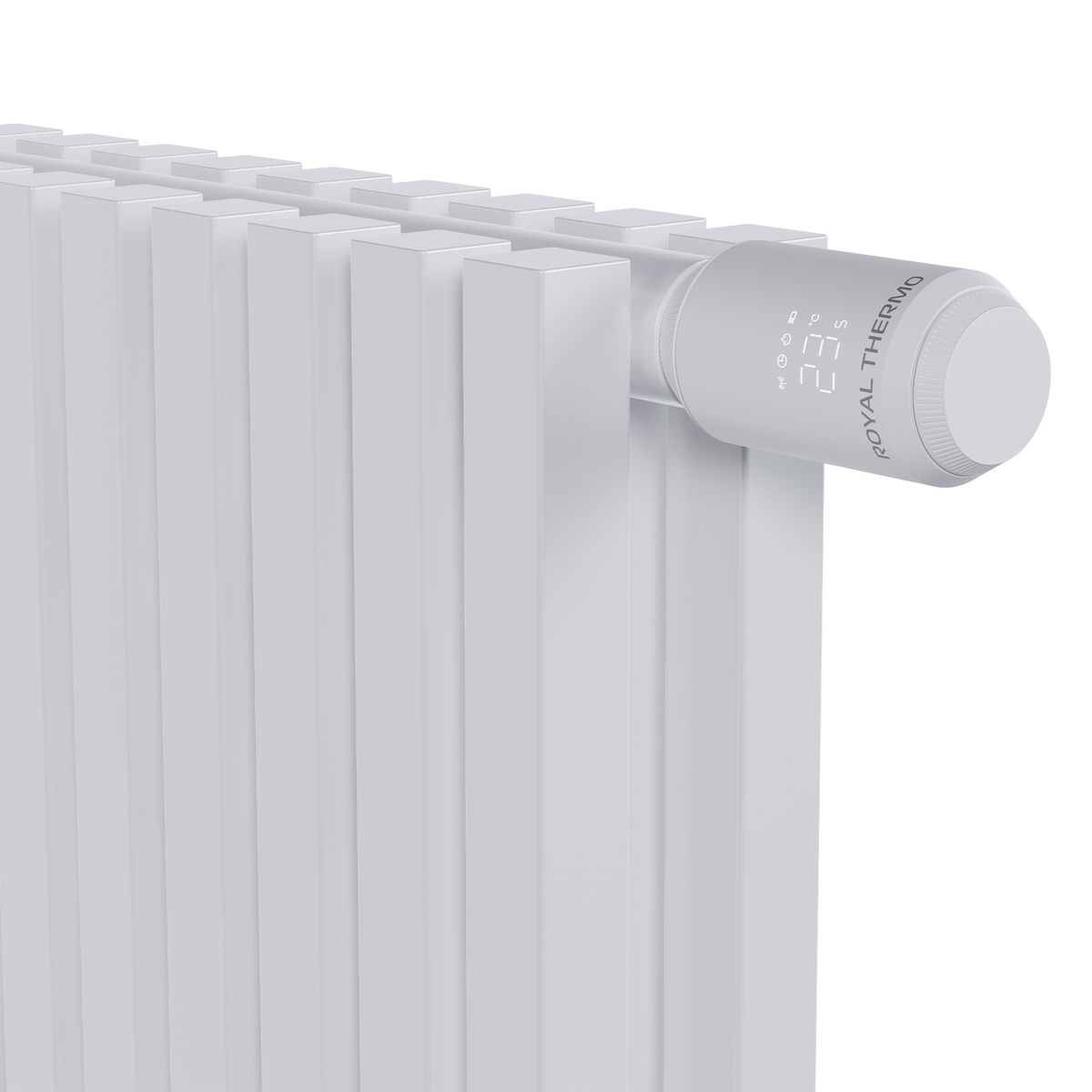 Термостат радиаторный электронный Royal Thermo Smart Heat 2.0, белый RATESH23015WH
