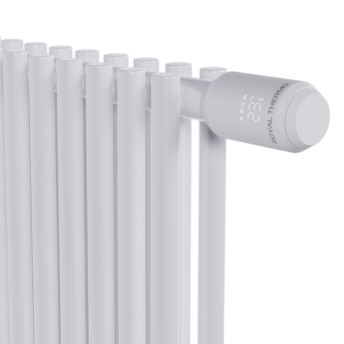 Термостат радиаторный электронный Royal Thermo Smart Heat 2.0, белый RATESH23015WH