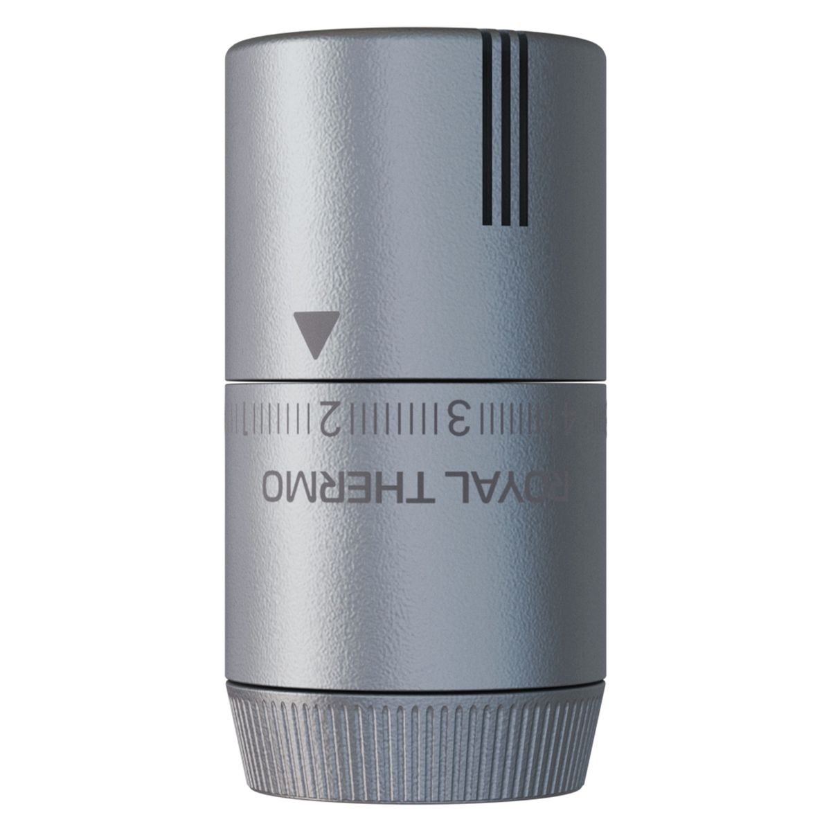 Термоголовка жидкостная Royal Thermo Design М30х1,5 (серебристый) RATHDN13015SS