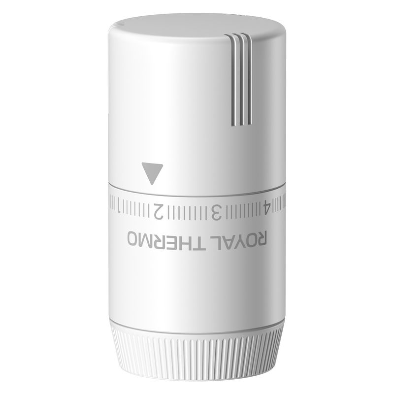 Термоголовка жидкостная Royal Thermo Design М30х1,5 (белый) RATHDN13015WH