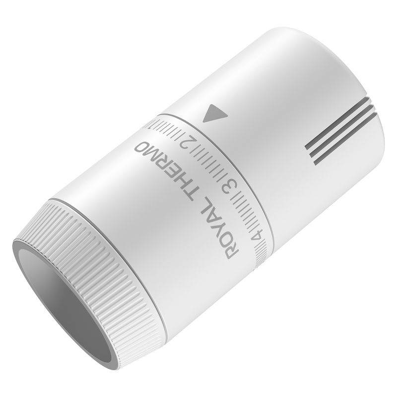 Термоголовка жидкостная Royal Thermo Design М30х1,5 (белый) RATHDN13015WH