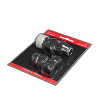 Набор термостатический осевой Royal Thermo Design 1/2"М30х1,5 (Черный) RATVDO11212BL — 7