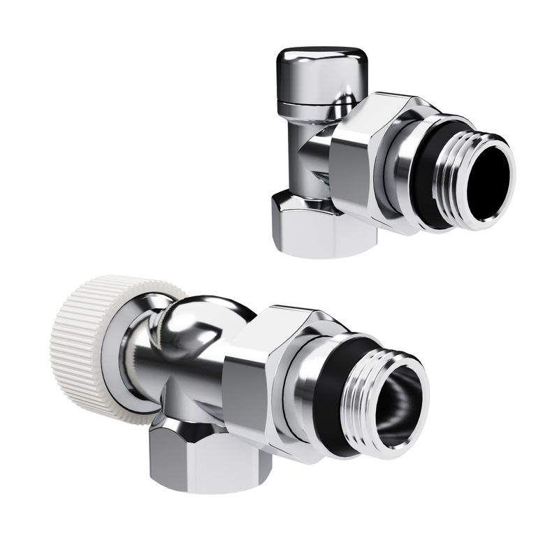 Набор термостатический осевой Royal Thermo Design 1/2"М30х1,5 (Хром) RATVDO11212CH