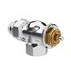 Набор термостатический осевой Royal Thermo Design 1/2"М30х1,5 (Хром) RATVDO11212CH