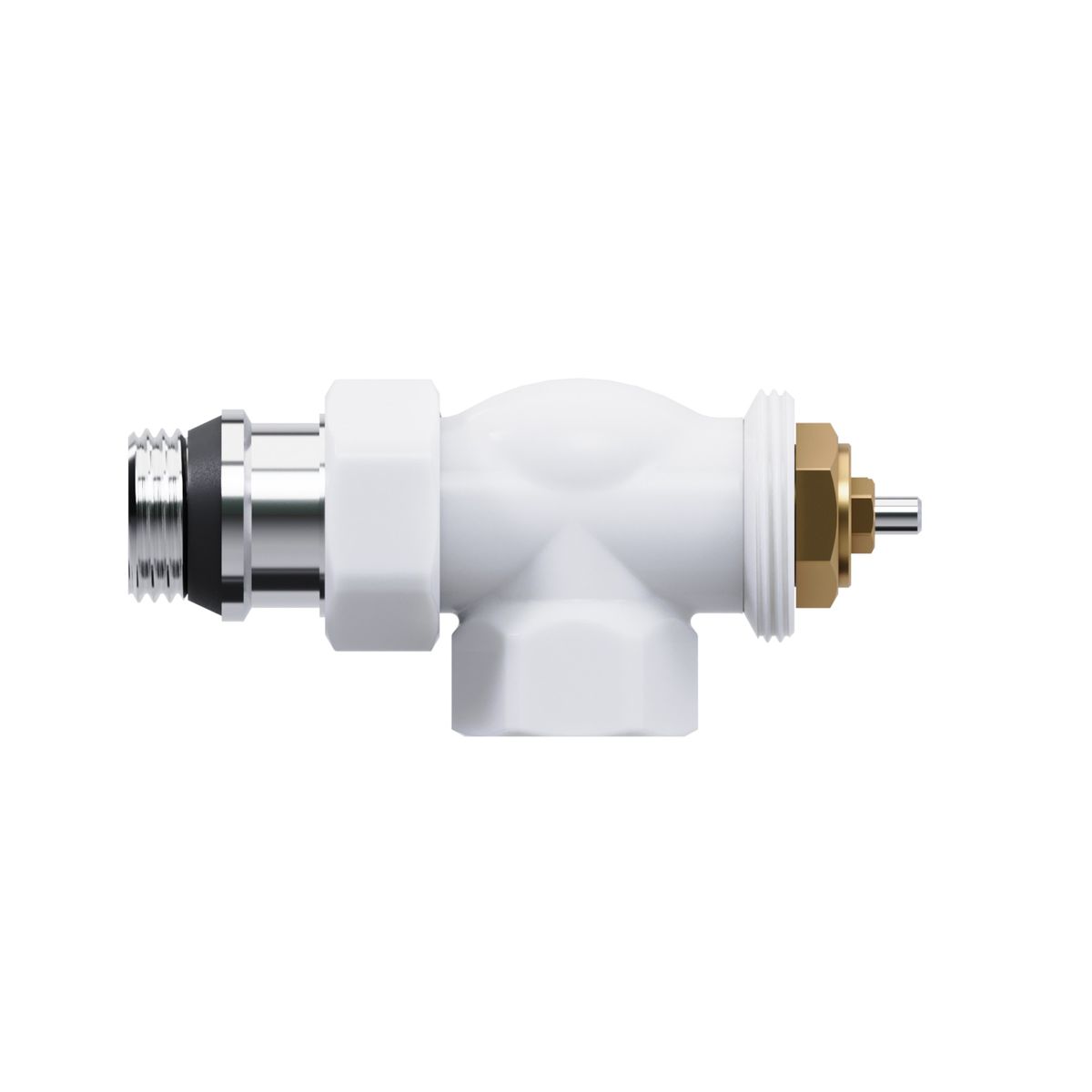 Набор термостатический осевой Royal Thermo Design 1/2"М30х1,5 (Белый) RATVDO11212WH