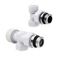 Набор термостатический осевой Royal Thermo Design 1/2"М30х1,5 (Белый) RATVDO11212WH