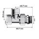 Набор термостатический прямой Royal Thermo Design 1/2"М30х1,5 (Хром) RATVDP11212CH