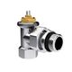 Набор термостатический угловой Royal Thermo Design 1/2"М30х1,5 (Хром) RATVDU11212CH