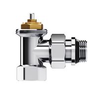 Набор термостатический угловой Royal Thermo Design 1/2"М30х1,5 (Хром) RATVDU11212CH — 5