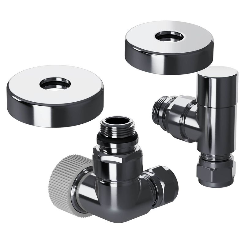 Набор термостатический трехосевой Royal Thermo Design Pro 15мм М30х1,5 (хром) RATVXT11215CH