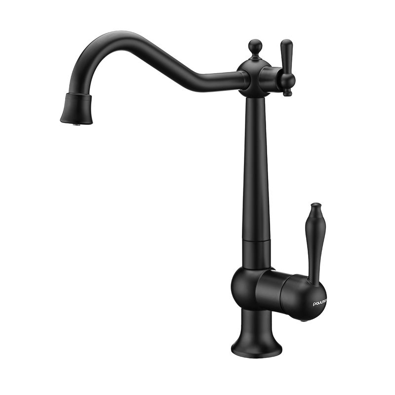 Смеситель для кухни Paulmark Retro Re213226-401 (AN) антрацит