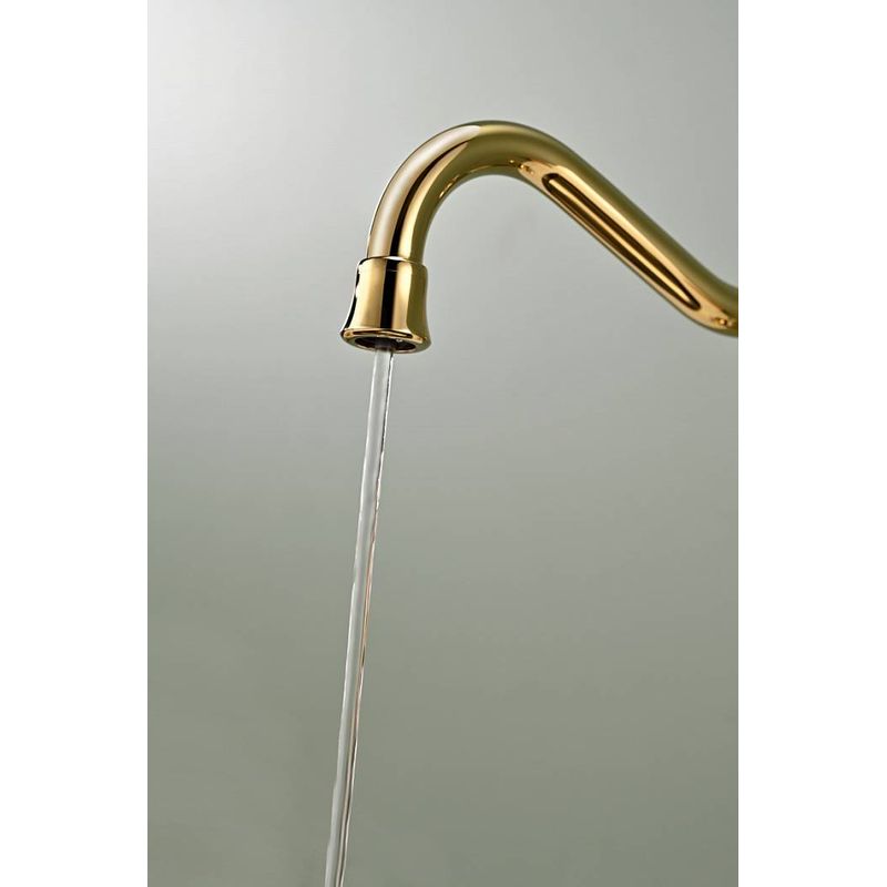 Смеситель для кухни Paulmark Retro Re213226-G золото