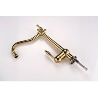 Смеситель для кухни Paulmark Retro Re213226-G золото — 2