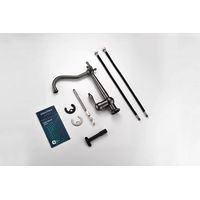 Смеситель для кухни Paulmark Retro Re213226-GM вороненая сталь — 4