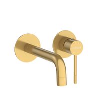 Смеситель скрытого монтажа для раковины Cezares RELAX-BLI2-1-BORO-W0 с внутренней частью без донного клапана (брашированное золото) — 2