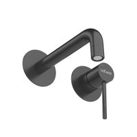 Смеситель скрытого монтажа для раковины Cezares RELAX-BLI2-1-NOP-W0 с внутренней частью без донного клапана (черный матовый) — 3