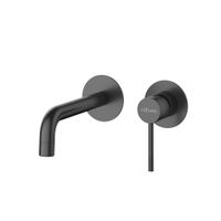 Смеситель скрытого монтажа для раковины Cezares RELAX-BLI2-1-NOP-W0 с внутренней частью без донного клапана (черный матовый) — 1