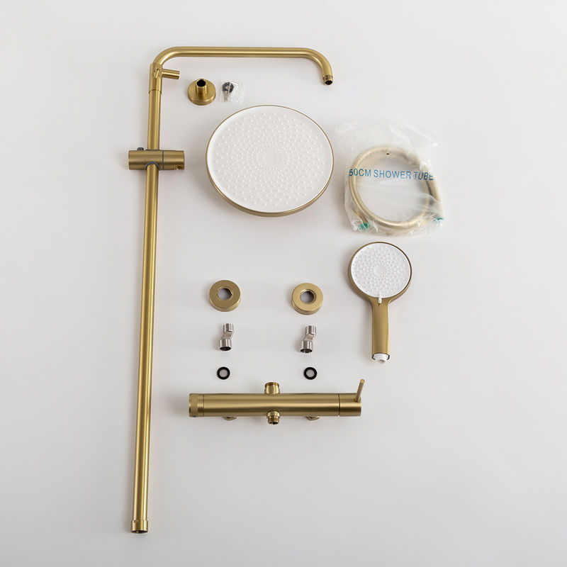 Душевая система Cezares RELAX-CD-BORO брашированное золото