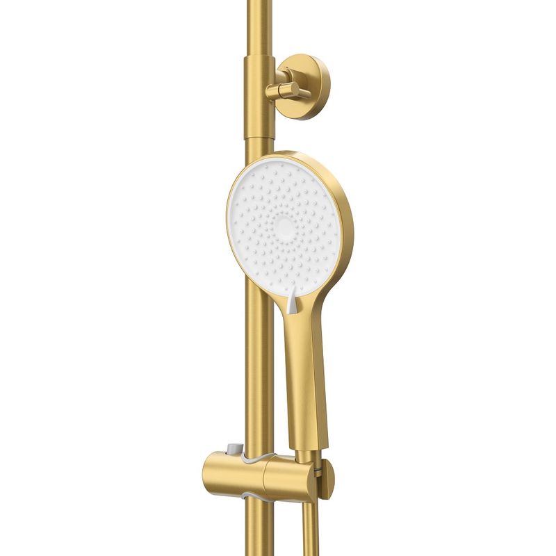 Душевая система Cezares RELAX-CD-BORO брашированное золото