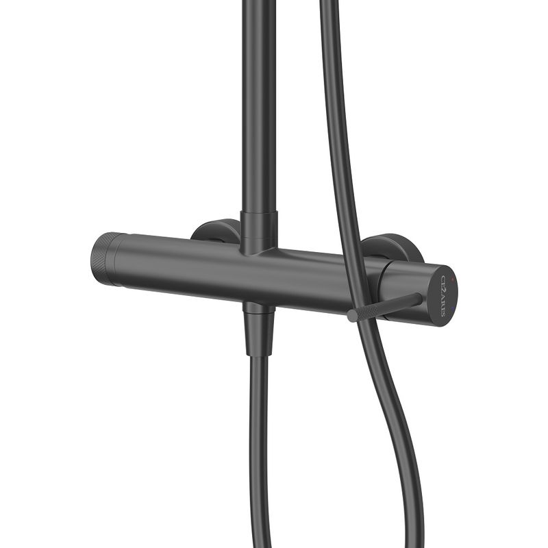 Душевая система Cezares RELAX-CD-NOP черный матовый