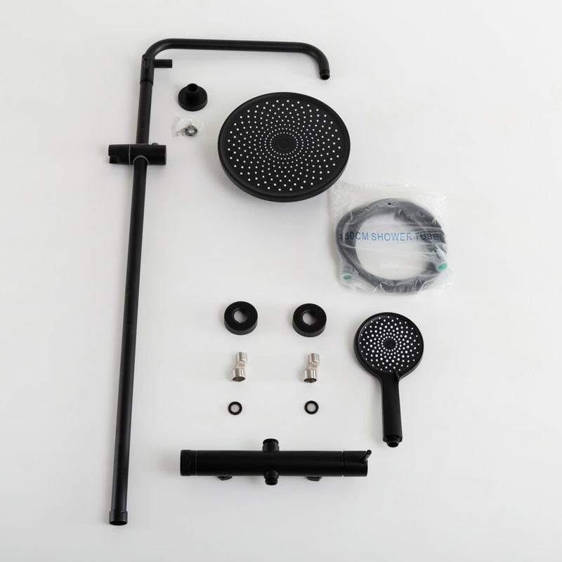 Душевая система Cezares RELAX-CD-NOP черный матовый