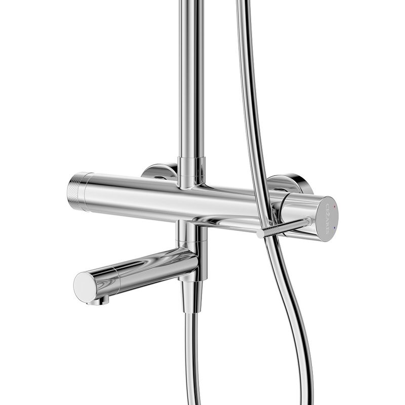 Душевая система Cezares RELAX-CVD-01 с изливом хром