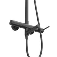 Душевая система Cezares RELAX-CVD-NOP с изливом черный матовый — 3