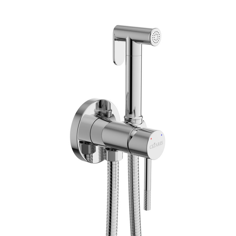 Встраиваемый гигиенический душ Cezares RELAX-DIF-01 хром