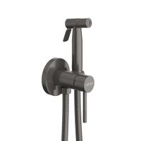 Встраиваемый гигиенический душ Cezares RELAX-DIF-GM оружейная сталь — 2