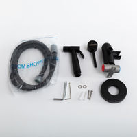 Встраиваемый гигиенический душ Cezares RELAX-DIF-NOP черный матовый — 3